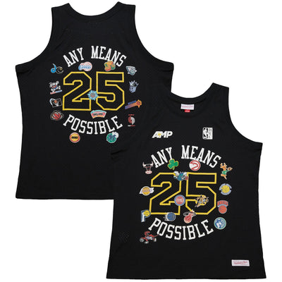 Mitchell & Ness x NBA x AMP Mesh Tank Top - Black