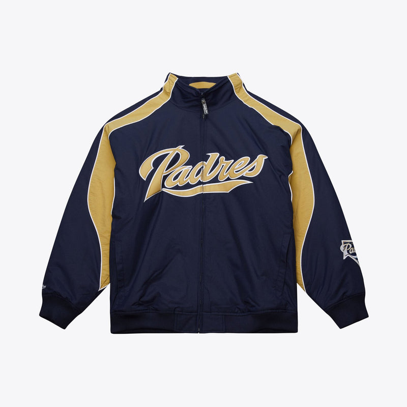 Mitchell & Ness Navy San Diego Padres 2005 Cooperstown Collection Authentic Full-Zip Jacket