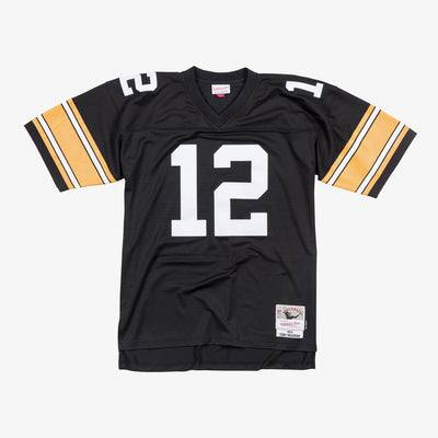 Mitchell & Ness Terry Bradshaw Black Pittsburgh Steelers 1976 Legacy Player Jersey
