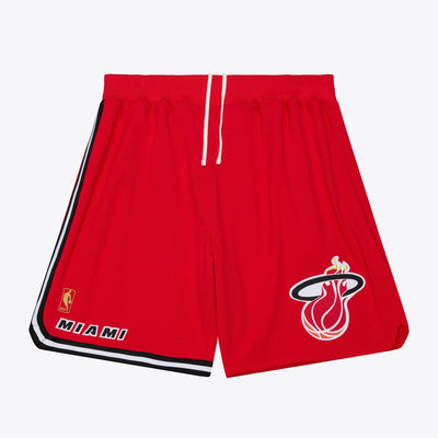 Mitchell & Ness Miami Heat 1996-97 Red Authentic Shorts