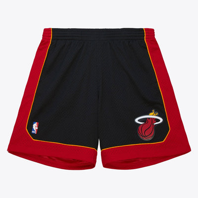 Mitchell & Ness Miami Heat 2012-13 Black Swingman Shorts