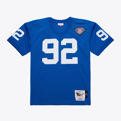 Mitchell & Ness Michael Strahan New York Giants Royal Authentic Jersey