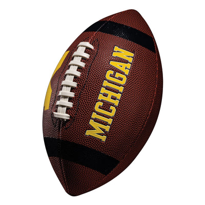 Franklin Sports NCAA Michigan Junior Football