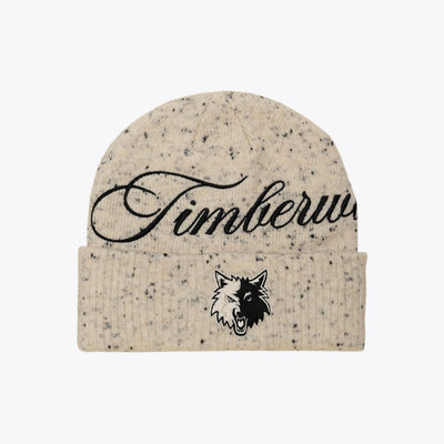 Mitchell & Ness Minnesota Timberwolves Hardwood Classics Cookies & Cream Cuffed Knit Hat