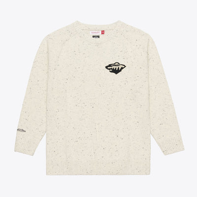 Mitchell & Ness Minnesota Wild Cookies & Cream Sweater