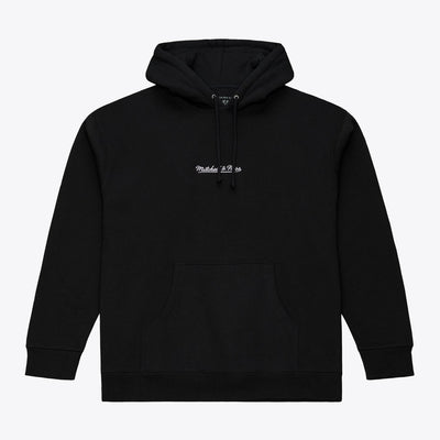 Mitchell & Ness Black Premium Branded Hoodie