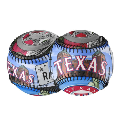 Franklin Sports MLB Texas Rangers Soft Strike Baseball