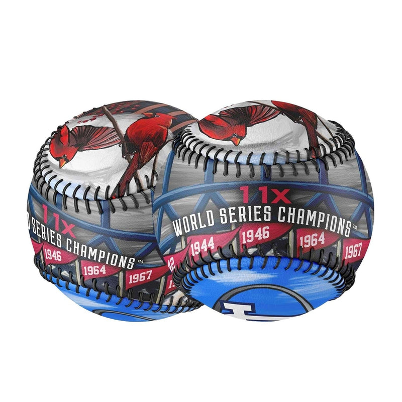 Franklin Sports MLB St. Louis Cardinals Soft Strike Baseball