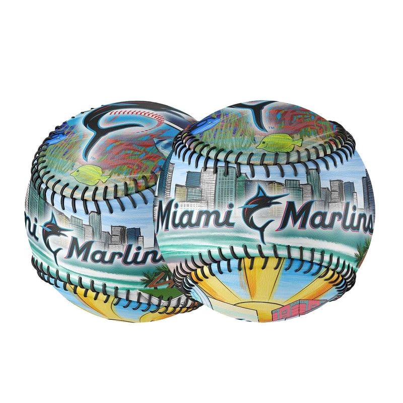Franklin Sports MLB Miami Marlins Soft Strike Ball