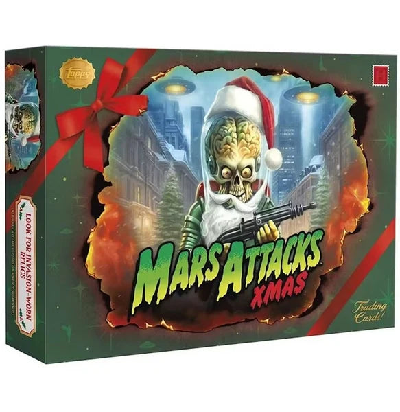 2026 Topps Mars Attacks Christmas Hobby Box Live Break – Monmouth Cards