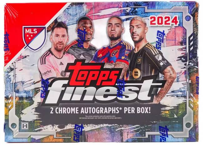 2024 Topps Finest MLS Soccer Hobby Box