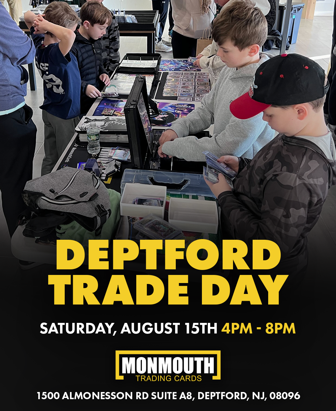 Sports Card Trade Night in New Jersey | Monmouth Cards, Deptford Trade Day