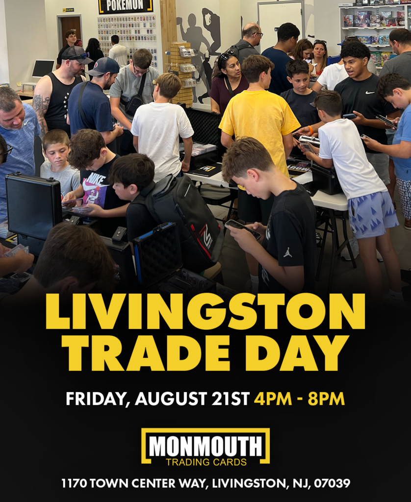 Sports Card Trade Night in New Jersey | Monmouth Cards, Livingston Trade Day