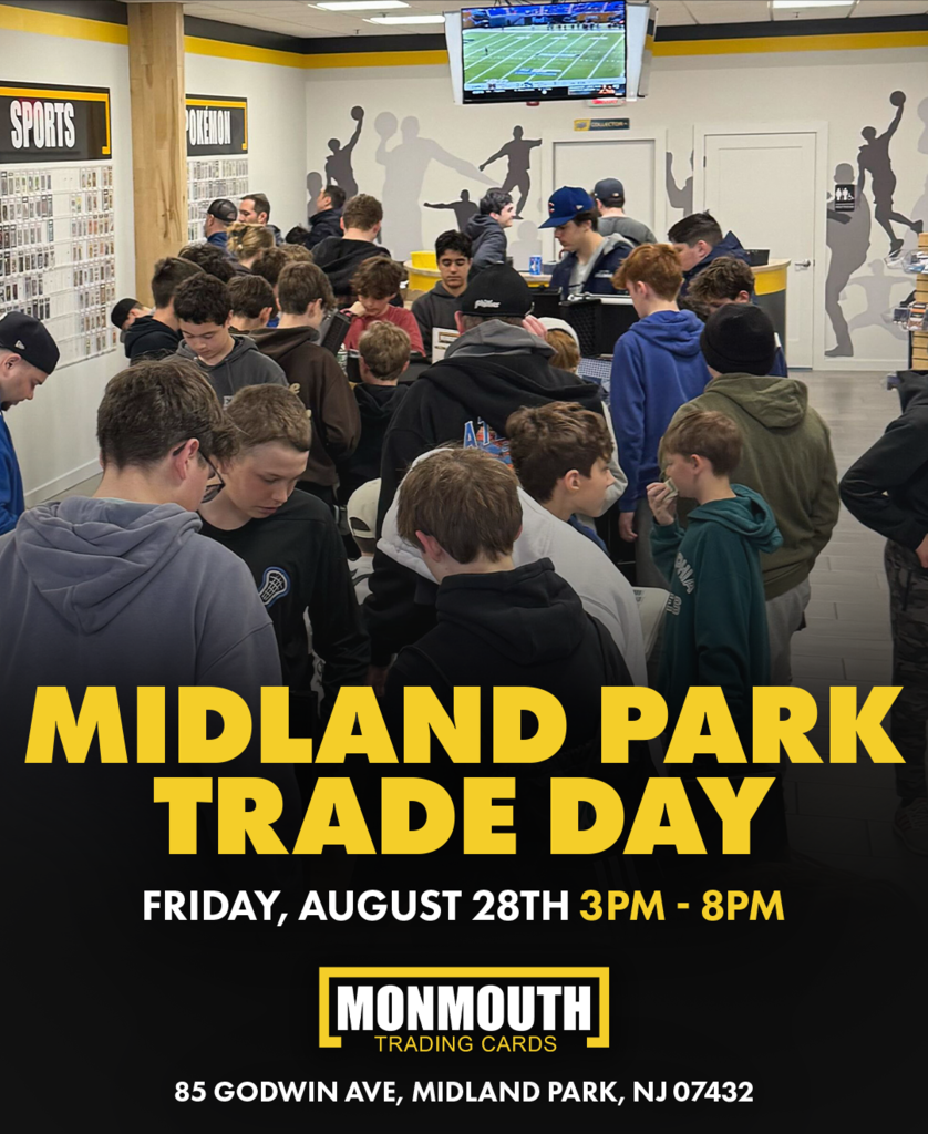 Sports Card Trade Night in New Jersey | Monmouth Cards, Midland Park Trade Day