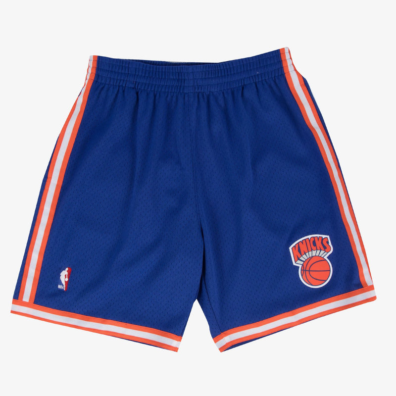 Mitchell & Ness New York Knicks 1991-92 Blue Swingman Basketball Shorts