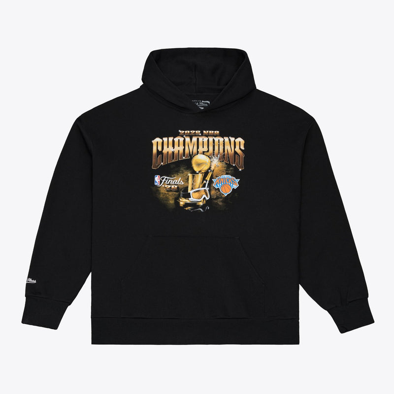 Mitchell & Ness New York Knicks Black 2026 NBA Finals Champions Hoodie