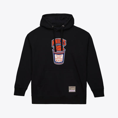 Mitchell & Ness New York Knicks Black Coffee Cup Hoodie