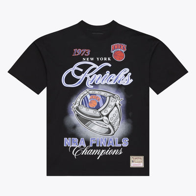 Mitchell & Ness New York Knicks Black Legacy Made T-Shirt