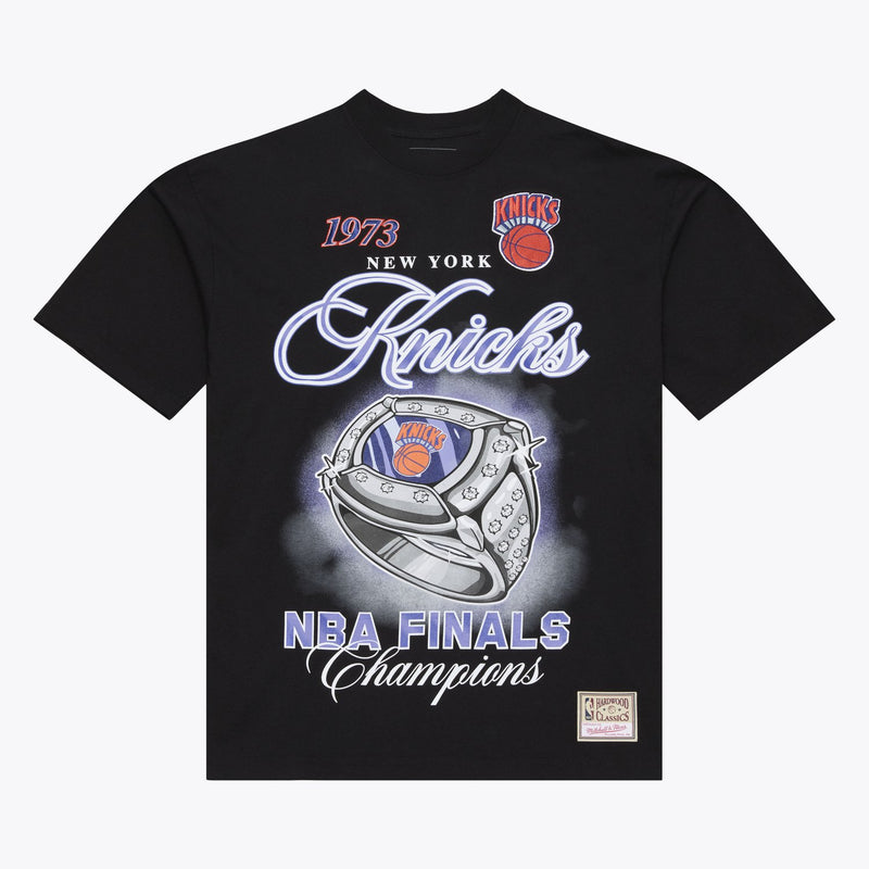 Mitchell & Ness New York Knicks Black Legacy Made T-Shirt