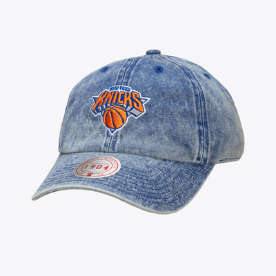 Mitchell & Ness New York Knicks Blue Legendary 1904 Dad Adjustable Hat