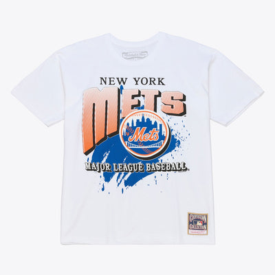 Mitchell & Ness New York Mets White Premium Seat T-Shirt
