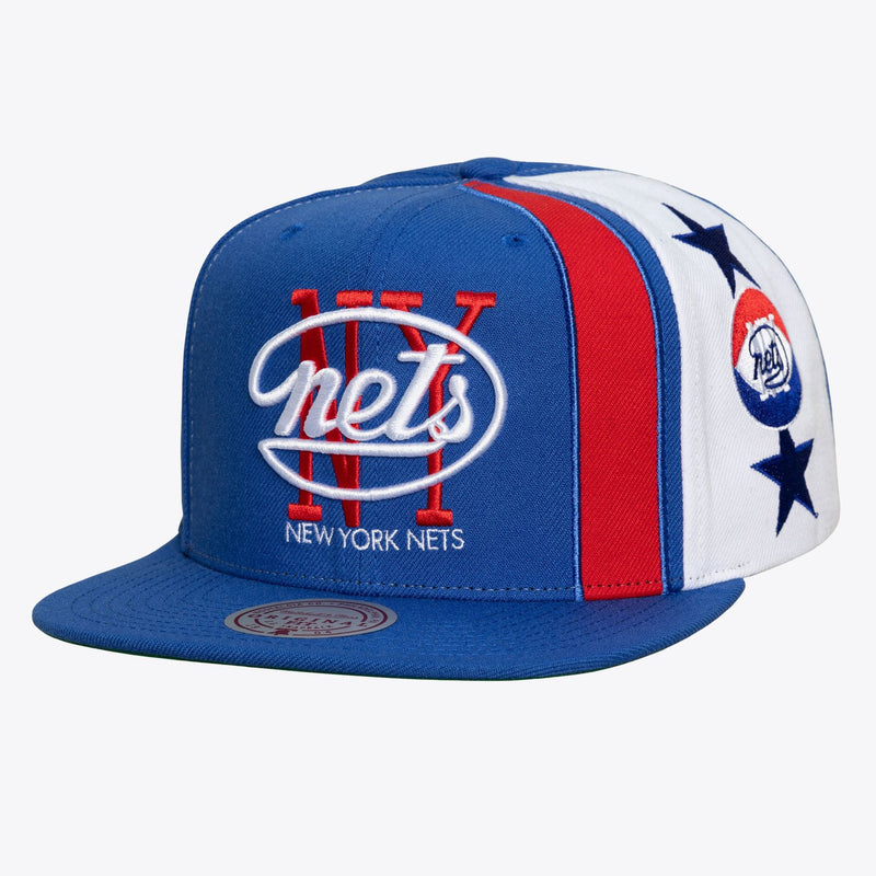Mitchell & Ness New York Nets Blue ABA Suit Up Snapback Hat
