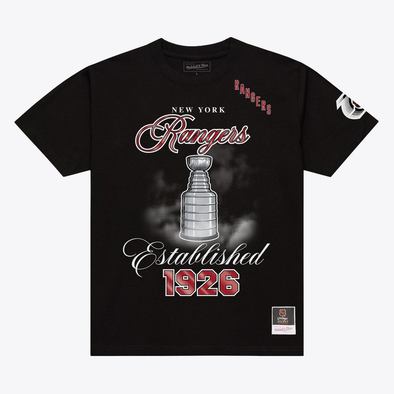 Mitchell & Ness New York Rangers Black Legacy Made T-Shirt
