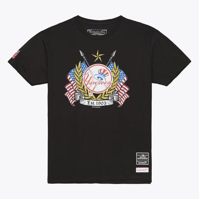 Mitchell & Ness New York Yankees Black Allegiance T-Shirt