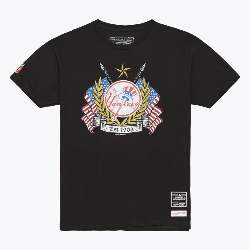 Mitchell & Ness New York Yankees Black Allegiance T-Shirt
