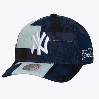 Mitchell & Ness New York Yankees Buffalo Denim Pro Crown Snapback Hat