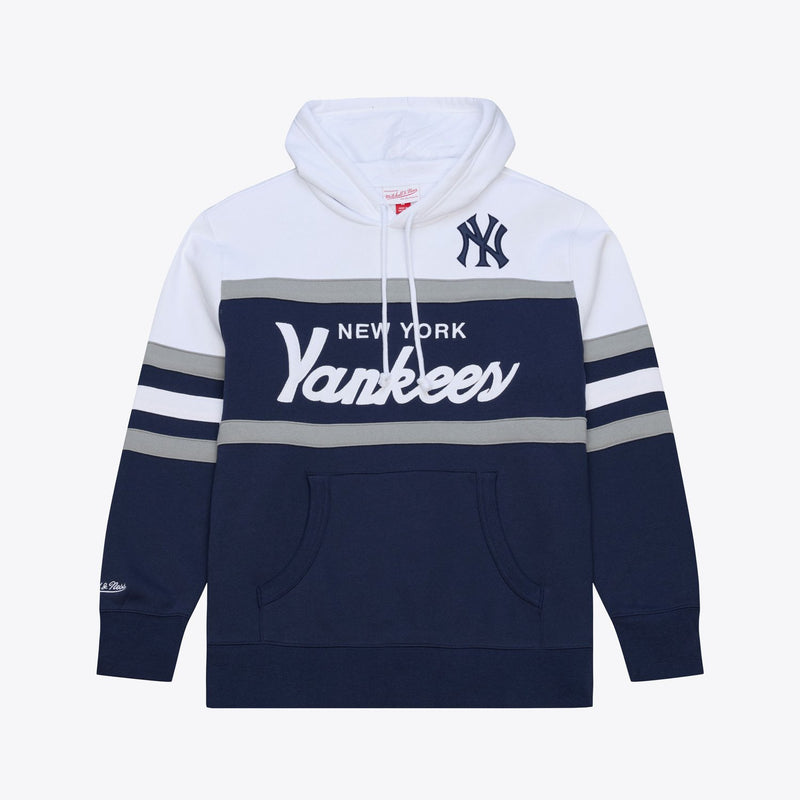 Mitchell & Ness New York Yankees Navy Head Coach Hoodie