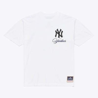 Mitchell & Ness New York Yankees White Legacy Made T-Shirt
