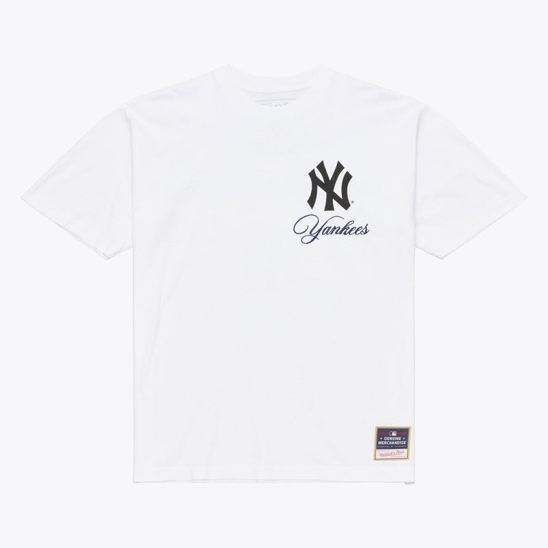 Mitchell & Ness New York Yankees White Legacy Made T-Shirt