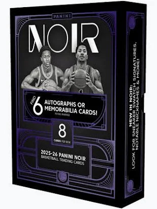 2025-26 Panini Noir Basketball Hobby Box