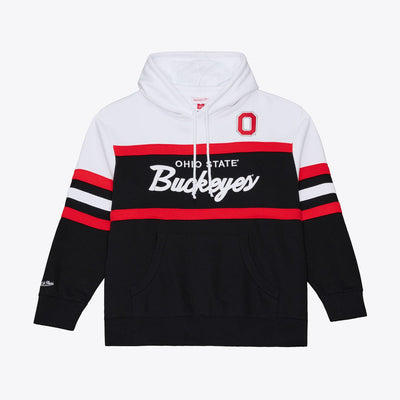 Mitchell & Ness Ohio State Buckeyes Black Head Coach Hoodie