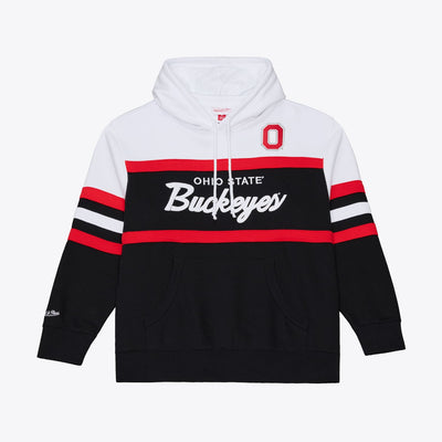 Mitchell & Ness Ohio State Buckeyes Black Head Coach Hoodie
