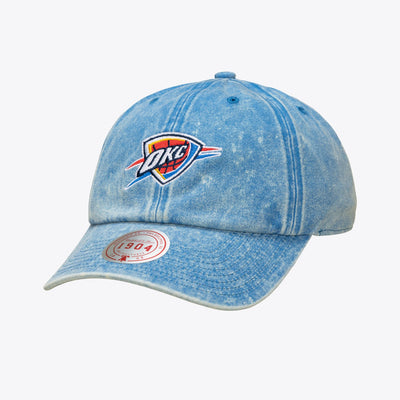 Mitchell & Ness Oklahoma City Thunder Blue Legendary 1904 Dad Adjustable Hat