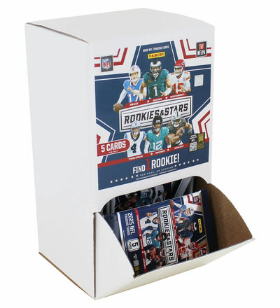 2025 Panini Rookies & Stars Football Gravity Feed Display