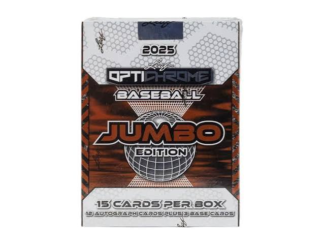 2025 Leaf Optichrome Baseball Jumbo Box