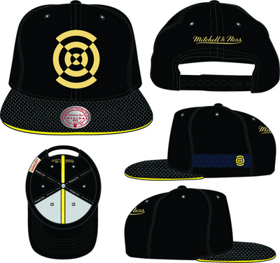Mitchell & Ness New York Subliners Black Team Jersey Snapback Hat