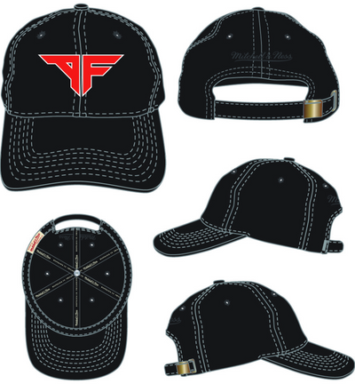 Mitchell & Ness Atlanta Faze Black Primary Dad Hat