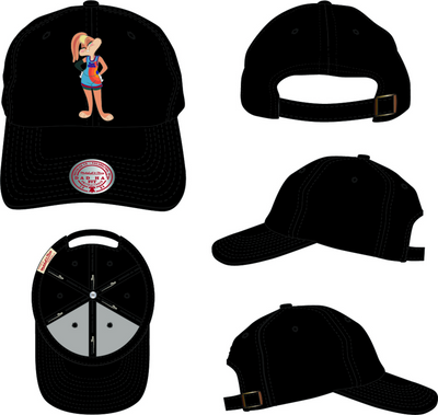 Mitchell & Ness Wb Property Black Epc Lola Power Strapback Hat Wp
