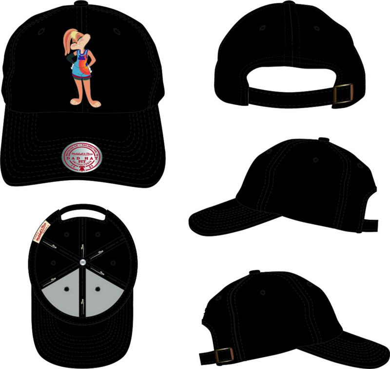 Mitchell & Ness Wb Property Black Epc Lola Power Strapback Hat Wp
