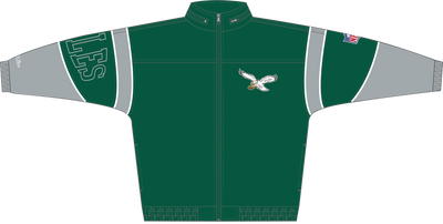 Mitchell & Ness Philadelphia Eagles 1992 Green Sideline Jacket