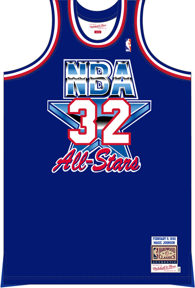 Mitchell & Ness Magic Johnson NBA All-Star 1992 Royal Jersey