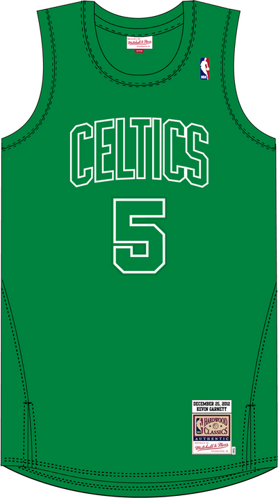 Mitchell & Ness Kevin Garnett Boston Celtics 2012 Kelly Green Christmas Day Jersey