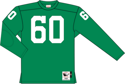 Mitchell & Ness Chuck Bednarik Philadelphia Eagles 1960 Kelly Green Dark Jersey