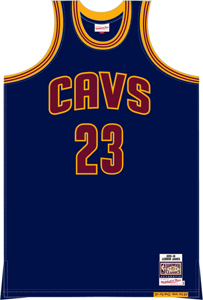 Mitchell & Ness Lebron James Cleveland Cavaliers 2015 Astros Blue Dark Jersey