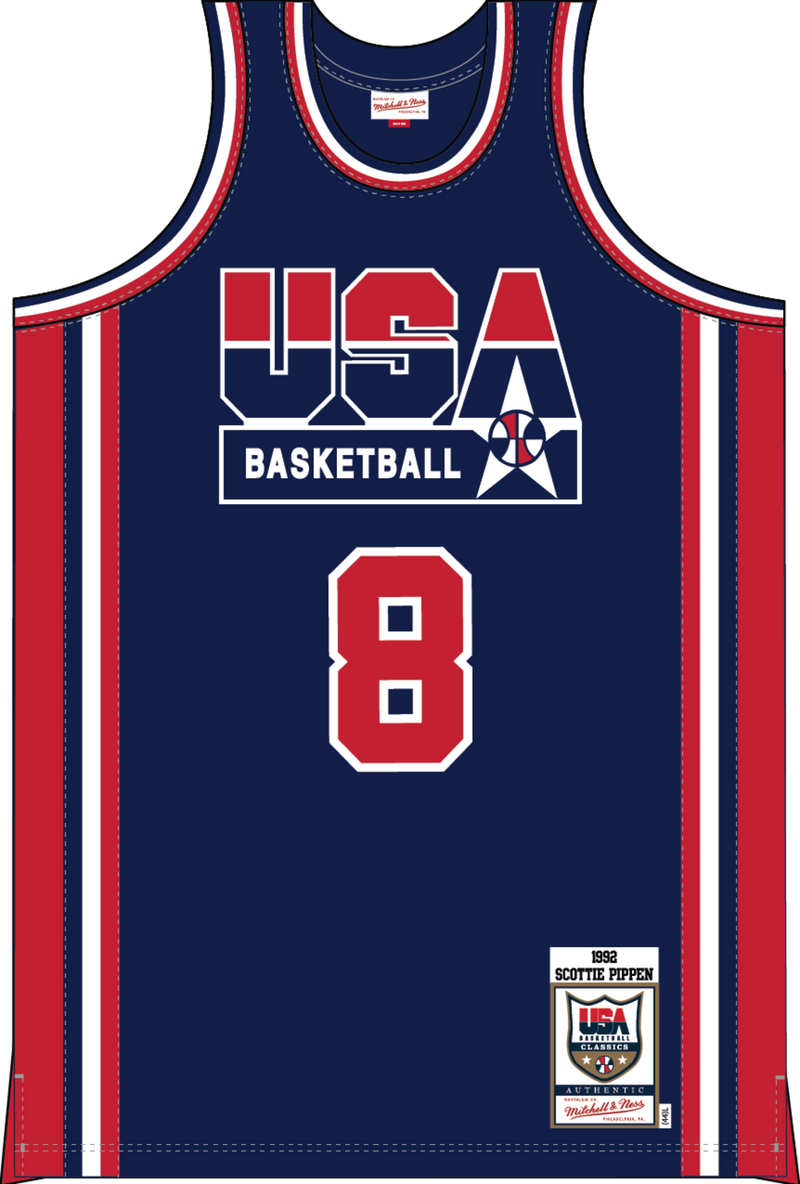 Mitchell & Ness Scottie Pippen Team USA 1992 Navy