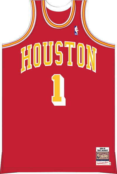 Mitchell & Ness Tracy Mcgrady Tracy McGrady Houston Rockets 2004 Scarlet Authentic Jersey